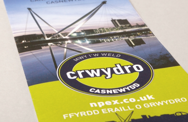 Newport Explorer Leaflet - Welsh